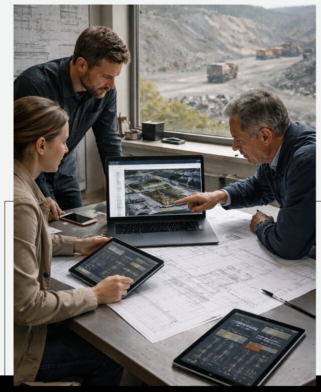 Разработка и внедрение систем для горнодобычи в Верхней Пышме