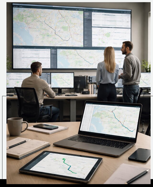 Трекинг грузов и Fleet Management, мониторинг автопарка в Верхней Пышме