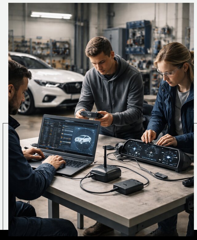 Разработка Connected Car и ПО для автопрома в Верхней Пышме